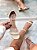 Sandália Feminina Milla Nude Salto Baixo - Imagem 2