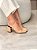 Slingback Feminino Gabi Nude em Couro legítimo - Imagem 10