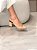 Slingback Feminino Gabi Nude em Couro legítimo - Imagem 9