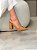 Slingback Feminino Helena Camel em Couro legítimo - Imagem 5