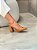 Slingback Feminino Helena Camel em Couro legítimo - Imagem 6