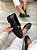 Mocassim Feminino Liz Preto em couro legítimo - Imagem 7
