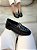 Mocassim Feminino Liz Preto em couro legítimo - Imagem 1