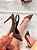 Slingback Feminino Selena Marrom em Couro legítimo - Imagem 5