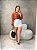 Slingback Feminino Selena Marrom em Couro legítimo - Imagem 4