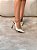 Slingback Valentina Branco em Couro legítimo Salto Alto - Imagem 4