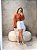 Slingback Valentina Branco em Couro legítimo Salto Alto - Imagem 7