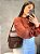 Bolsa Feminina Boho Savana em Couro Camurça - Imagem 4