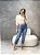 Scarpin Feminino Louise Nude em Couro legítimo - Imagem 9