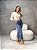 Scarpin Feminino Louise Nude em Couro legítimo - Imagem 11