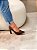 Scarpin Feminino Louise Marrom em Couro legítimo - Imagem 5