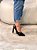 Scarpin Feminino Louise Preto em Couro legítimo - Imagem 7