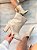 Bota Feminina Vivian Off-White Croco em Couro legítimo - Imagem 1
