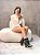 Bota Feminina Vivian Preto croco em Couro legítimo - Imagem 2