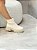 Coturno Feminino Aimê Off-White - Imagem 5
