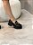 Mocassim Feminino Gal Preto em Couro legítimo - Imagem 7