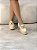 PRÉ VENDA - Mocassim Feminino Gal Off-White em Couro legítimo - Imagem 4