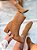 Bota Feminina Brenda Caramelo em Meia Knit - Imagem 2