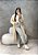 Tênis Feminino Nati Off-white/Bege em Couro - Imagem 2