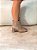 Bota Feminina Cátia Cinza em Couro legítimo - Imagem 5