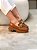 Mocassim Feminino Eloa Caramelo em Couro legítimo - Imagem 10
