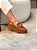 Mocassim Feminino Eloa Caramelo em Couro legítimo - Imagem 11