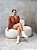 Bota Feminina Carina Off-white em Strech - Imagem 2