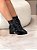 Bota Feminina Carina Strech Preta Verniz - Imagem 5