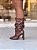 Bota Feminina Slouch Sheila Marrom - Imagem 1