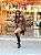 Bota Feminina Louise Cano Longo Marrom Camurça em Couro - Imagem 8