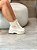 Coturno Feminino Rebeca Chelsea Off-White - Imagem 3