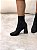 Bota Feminina Luana Preta em Meia - Imagem 4