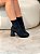 Bota Feminina Luana Preta em Meia - Imagem 4