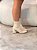 Bota Feminina Luana Off-White em Meia - Imagem 7