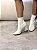 Bota Feminina Luana Off-White em Meia - Imagem 5