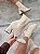 Bota Feminina Luana Off-White em Meia - Imagem 4