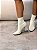 Bota Feminina Luana Off-White em Meia - Imagem 7