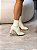 Bota Feminina Luana Off-White em Meia - Imagem 6