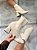 Bota Feminina Luana Off-White em Meia - Imagem 3