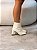 Bota Feminina Dani Off-White Cano curto - Imagem 9