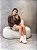Bota Feminina Dani Off-White Cano curto - Imagem 9