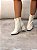 Bota Feminina Dani Off-White Cano curto - Imagem 4