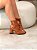 Bota Feminina Dani Caramelo Cano curto - Imagem 7