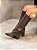 Bota Feminina Samira Capa Marrom Cano Alto - Imagem 1