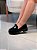 Mocassim Feminino Marina Preto Camurça em Couro legítimo - Imagem 2