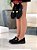 Mocassim Feminino Marina Preto Camurça em Couro legítimo - Imagem 6