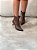 Bota Feminina Kandi Marrom Cano curto em Couro legítimo - Imagem 4