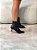 Bota Feminina Kandi Preta Cano curto em Couro legítimo - Imagem 7