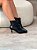 Bota Feminina Kandi Preta Cano curto em Couro legítimo - Imagem 5