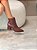 Bota Feminina Livia Marrom em Couro legítimo - Imagem 5